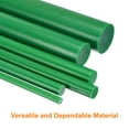 thumbnail image 4 of Uxcell Plastic Rods ABS Styrene Round Stick Round Solid Bar DIY Model for DIY Toys Building Making Architectural Model Making Green 1/2" x 16", 4 of 7