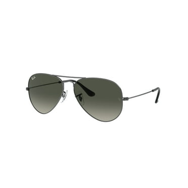 Ray Ban New Aviator Polarized Silver Brown Chromance Unisex Sunglasses ...