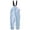 Light Blue, variant on Krdevn Kids Unisex Solid Bib Snow Pants Adjustable Suspender Ski Overalls Waterproof Windproof Insulated Winter Snow Trousers Size:4-5 Years
