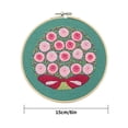 thumbnail image 2 of Juego de bordado Marco de bordado Hilos Kit de aguja de tela Costura Acolchado Juego de herramientas de bricolaje, Tipo 2 seitruly HA7361-02B, 2 of 6