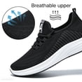 thumbnail image 3 of BERANMEY Men's Sneakers for Men - Lightweight Breathable Mesh Walking & Running Shoes with Wide Toe, Arch Support, Non-Slip Sole for Gym, Tennis, Workout Comfort, 3 of 9