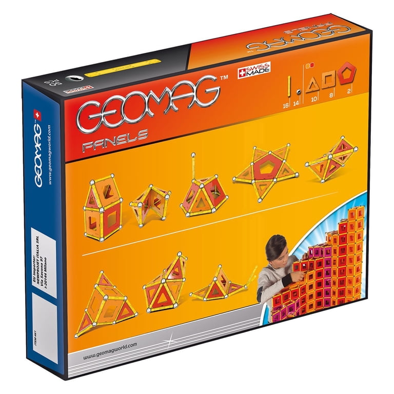 Geomag Panels 50 Piece Magnetic Construction Set - Walmart.com