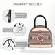 thumbnail image 4 of Balery Fashion Tatreez Bolsa de Almuerzo para Mujeres, Caja de Almuerzo, Bolsa de Almuerzo Pequeña Impermeable, Tote de Almuerzo Reutilizable con Gran Capacidad, 4 of 6