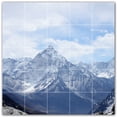 thumbnail image 1 of Picture-Tiles.com: Mountains Ceramic Tile Wall Mural WAL500883-55L. 40"W x 40"H using (25) 8" x 8" Ceramic Tiles-Satin Finish, 1 of 3