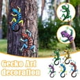 thumbnail image 2 of Metal Geckos Inspirational Wall Art, Mexican Outdoor Wall Decor, Lizard Wall Sculptures & Statues for Farmhouse, Porch, Patio, Lawn, Fence, Backyard, 2 of 2