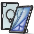 thumbnail image 4 of Full Body Protection Stand Case for iPad Air4,Air5,Air11 M2 M3,Pro11 2018-2022 Built In 9H Glass Screen Protector Shoulder Strap, 4 of 16