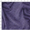 thumbnail image 4 of Soimoi Poly Canvas Purple Fabric By the Yard - 56 Inch Wide -Tie & Dye Paisley Botanical - Nature's Enhanced with Paisley & Stripes Patterns and Leaves Printed Fabric, 4 of 6