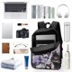 thumbnail image 3 of Kuromi-theme Backpack, Campus style schoolbag Bookbag with Adjustable Shoulder Straps And Large Zip Compartment, Unisex Travel Bags., 3 of 6