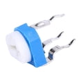 thumbnail image 3 of 50Pcs Variable Resistor High Accuracy Horizontal Blue White Potentiometer 100-2000KΩ(4.7K) Bienvenido, 3 of 8