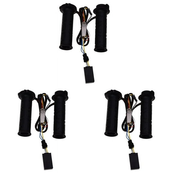 6X Adjustable Motorcycle Heated Grips for Motorbike/Bike Handlebar Hot/Warm Hands