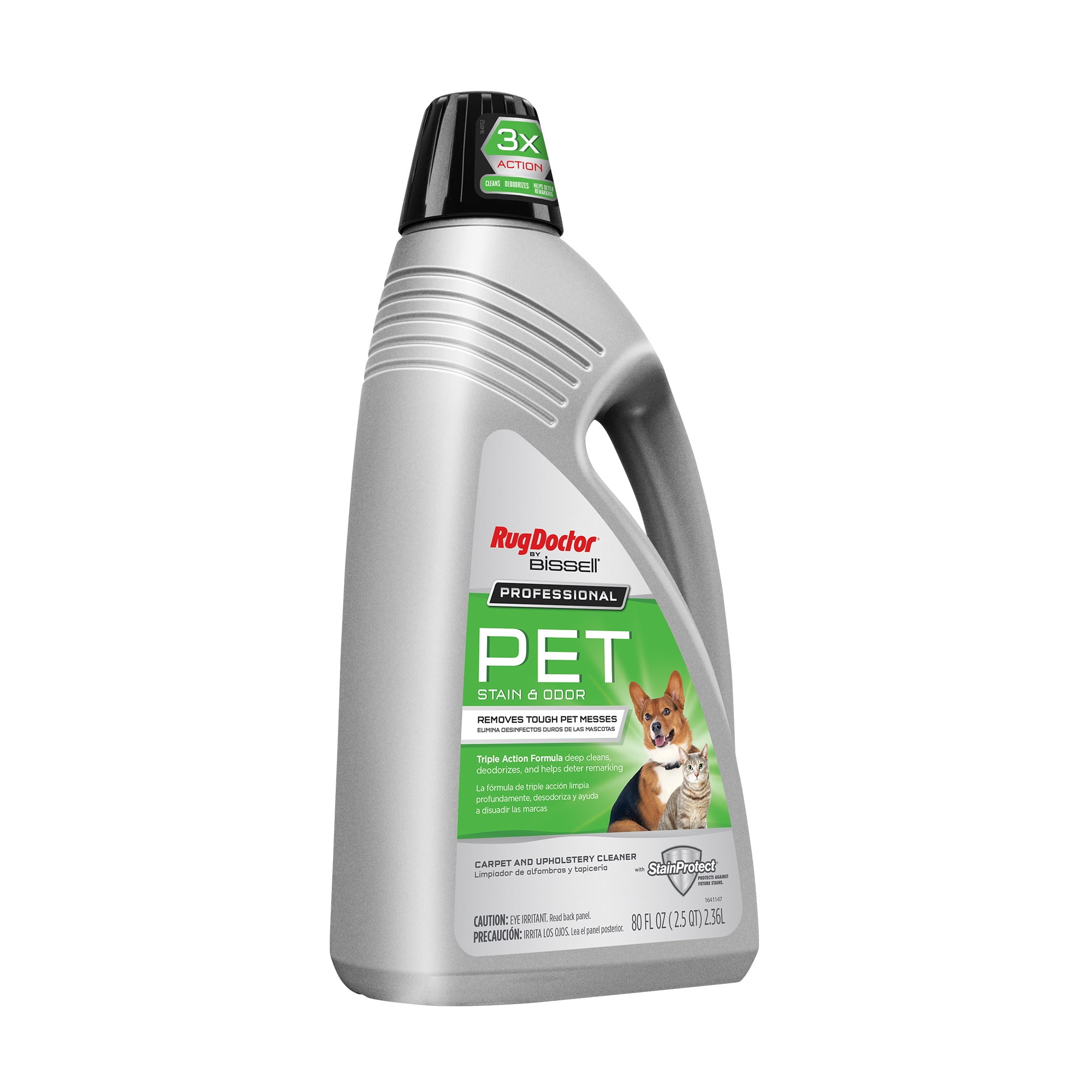 Rug Doctor by BISSELL Deep Carpet and Upholstery Cleaner, Removes Pet Stains & Odors, 80oz