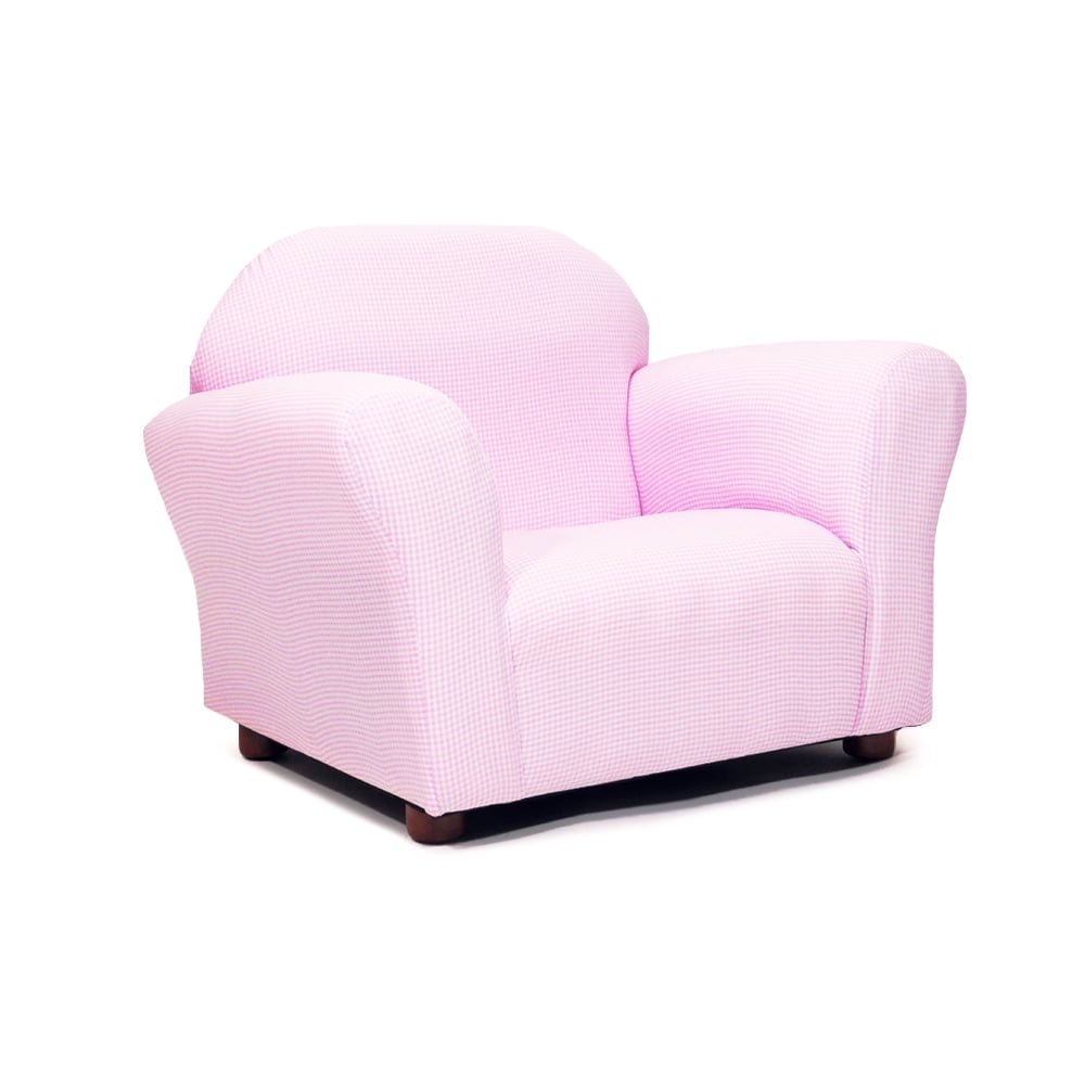 Keet Roundy Children's Chair, Gingham, Pink