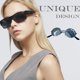 thumbnail image 4 of Qarigey Gafas de sol Flame de alto rango, vibrantes, de alta definición, cómodas, duraderas, estilo nuevo, apariencia exquisita, gafas Cuidado de ojos Tipo 13, 4 of 6