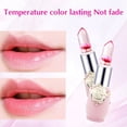 thumbnail image 2 of Jelly Flower Lipstick Change Color Lip Balm Moisturizing Crystal Color Gloss Nutritious Lip Lasting Waterproof Translucent, 2 of 5