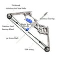 thumbnail image 5 of Metal Mini Compound Bow and Arrow Set - 5.5 inch Desktop Archery Catapult for Adults, Left & Right Hand, Includes 10 Arrows, Target Practice, Stress Relief, Office Desk Toy, Cool Collectible, 5 of 6