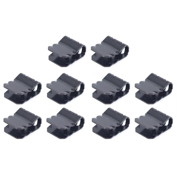 10pcs Front Bumper Cover U Shaped Buckles Clamp Car Mudguard Fixing Clips Guard Buckles Easy Installation Mudguard
