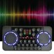 thumbnail image 5 of de sonido externa USB para auriculares, micrófono, emparejamiento de azules, mezclador de sonido, funcis, negro, de perfke Tarjeta de sonido en vivo, 5 of 8