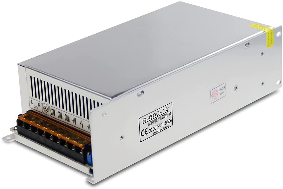 AC 110-220V to DC 12V 50A 50 amp 600W Transformer Switch Power Supply Converter 