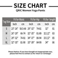 thumbnail image 6 of QRIC Womens Seamless Butt Lift Leggings High Waisted Yoga Pants Ribbed Workout Slimming Tights, 6 of 6