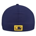 thumbnail image 4 of Men's New Era  Navy Milwaukee Brewers 2026 Clubhouse Alternate 59FIFTY Fitted Hat, 4 of 4