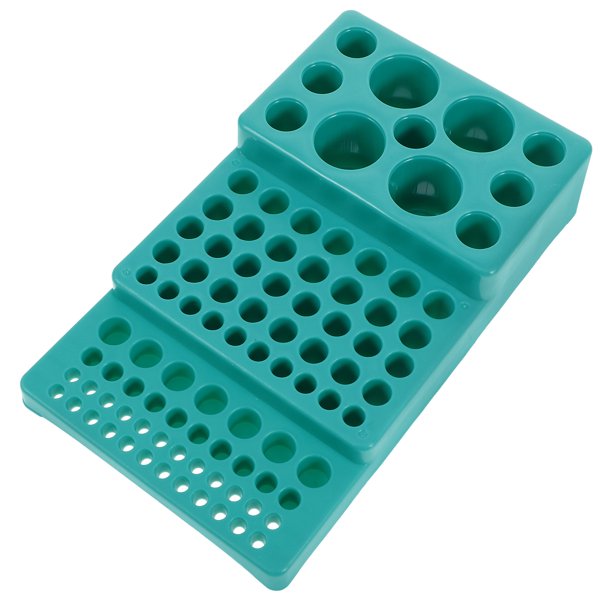Estante para tubos de ensayo, estante para tubos de muestreo, organizador de tubos de centrífuga reutilizable para laboratorio
