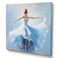 thumbnail image 2 of Designart "Radiant Blue Ballet Performance II" Dance Canvas Prints, 2 of 7