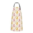 thumbnail image 2 of Lsque Yellow Pueple Rabbit Waterproof Apron Chef Aprons for Men Heavy Duty Chemical Work Apron Extra Long Grilling Aprons with Adjustable Bib Apron, 2 of 9