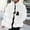 White, variant on AOOCHASLIY Women Fall Tops Clothes Women's Plus Size Winter Warm Loose Stand Collar Hair Plush Jacket Warm Coat