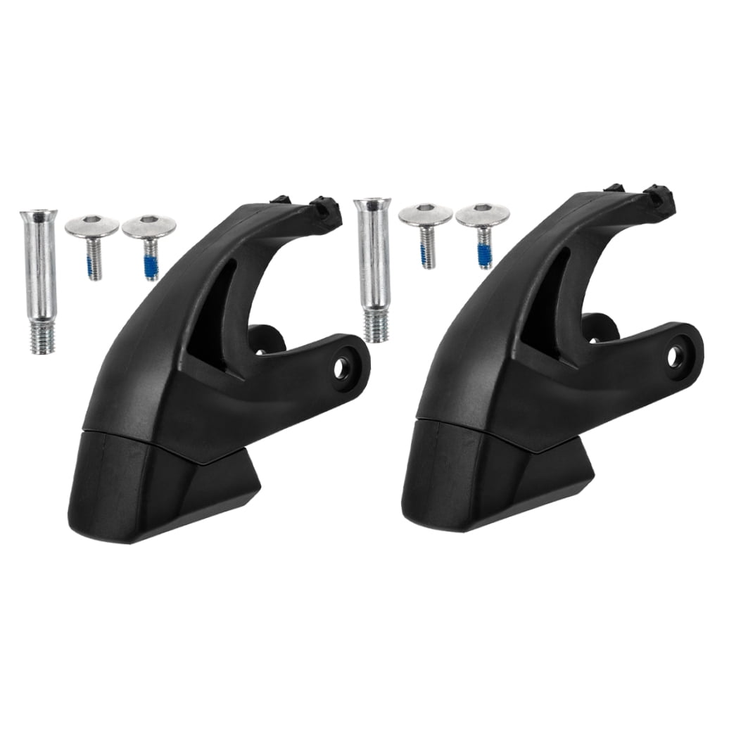 BEADCEST Inline Skate Brake Stopper  Black Rubber Easy Installation for Roller Skates