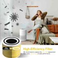 thumbnail image 3 of Core 300 Air Purifier Replacement HEPA Filter &iuml;&frac14;?Focus on pet care&iuml;&frac14;? for LEVOIT Core 300-P/300S, H13 True HEPA + Activated Carbon, 99.97% Dust P, 3 of 6