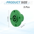 thumbnail image 2 of 5pcs 4 Pole Speaker Jack Twist Lock,2 Inch XLR Speaker Panel Mount,Green, 2 of 7