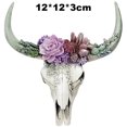 thumbnail image 2 of 1PCS Colgante de cabeza de toro - Toro rojo pequeño 12x12x3cm Ormromra CPB-US-DYP239-2, 2 of 5