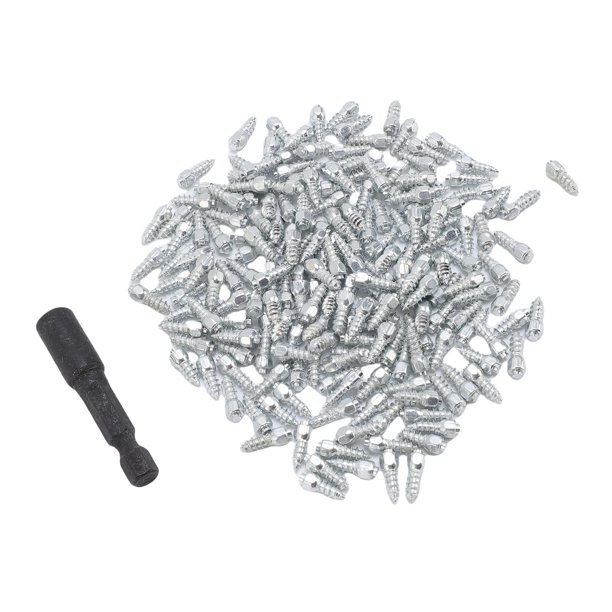 Clavos Para Neumáticos De Nieve, Acero, 200 Piezas, Antiabrasivos, Resistentes, 12 Mm, Para Motocicleta