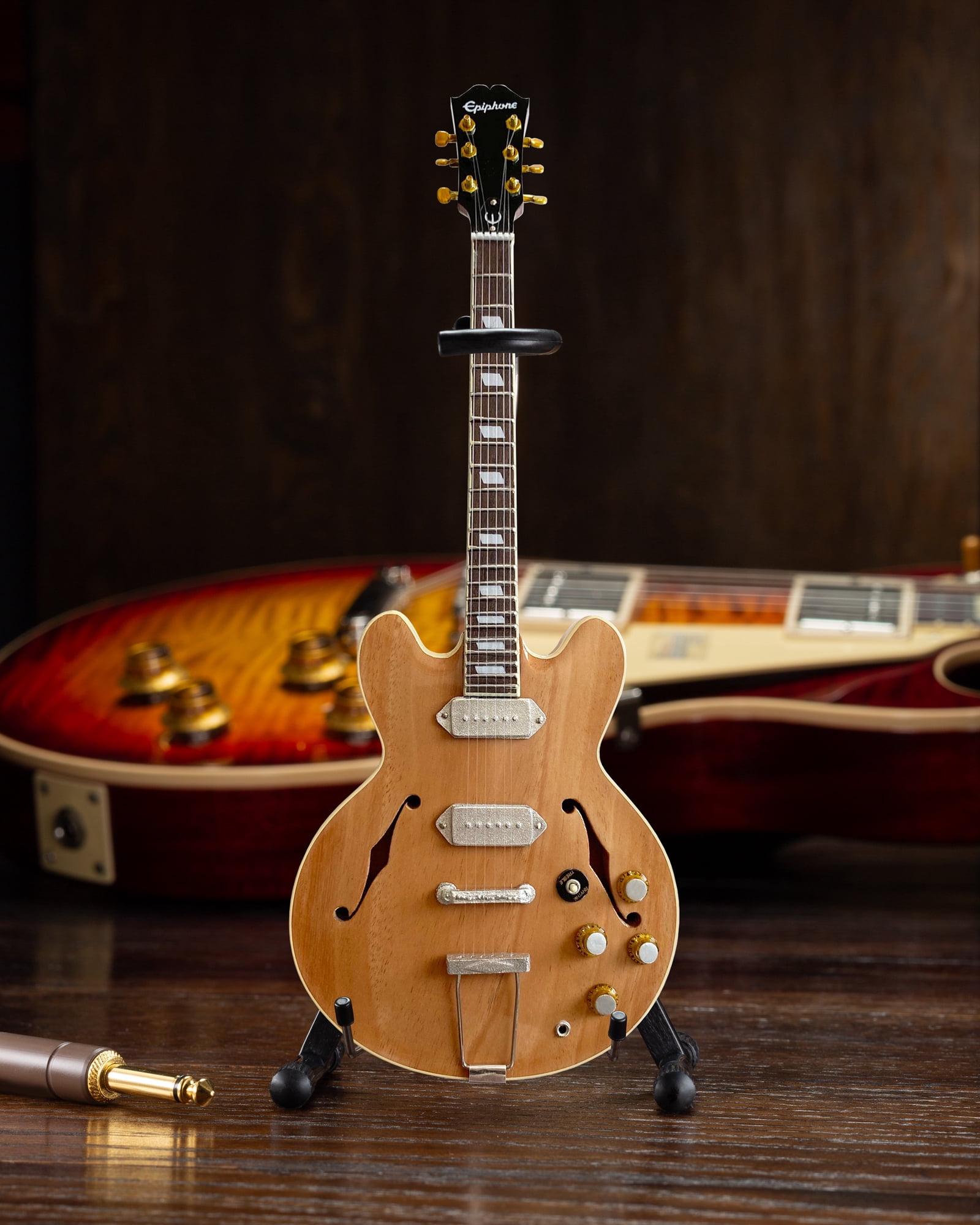 Epiphone 1965 Casino Revolution Natural 10 Inch Miniature Guitar Replica