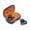 Orange, variant on Wireless Earbuds Bluetooth Headphones, Bluetooth 5.3 Stereo over Ear Buds,Noise Cancelling Mic, IPX7 Waterproof Headset for Workout/Running
