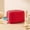 Red, variant on Lenkho Travel Storage Toiletries Storage Bag Lipstick Handbag Tower Velvet Travel Storage