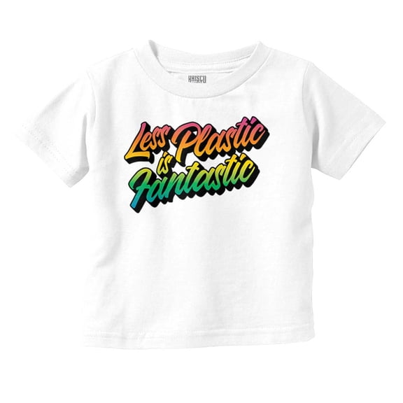 Earth Day Go Green Reuse Recycle Infant Toddler Graphic Tee For Boys or Girls Brisco Brands 4T