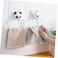 thumbnail image 4 of 2 Pcs Towel Rack Kitchen Towel Holder Towel Holder for Bathroom Wall Hand Towel Holder Round Towel Holder Bathroom Towel Hanger Bath Towel Holder, 4 of 4