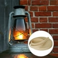 thumbnail image 4 of 3/4 Inch 33 Feet Cotton Oil Wicks, Oil Lamp Wick with Red Stitch Replacement Oil Lanterns Wick for Kerosene Burner Lighting or Paraffin Oil Based Lanterns, 4 of 5