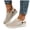 Beige, variant on Women's Mesh Clogs Breathable Backless Slip On Sneakers Back Strap Comfortable Slides Sandals Casual Walking Dress Shoes Beige Size 8.5
