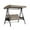 Khaki, variant on Replacement Swing Canopy Top for Outdoor Patio Swing 3 Seat with 210D Thickened Waterproof Canopy and Seat Cover Set without Stand