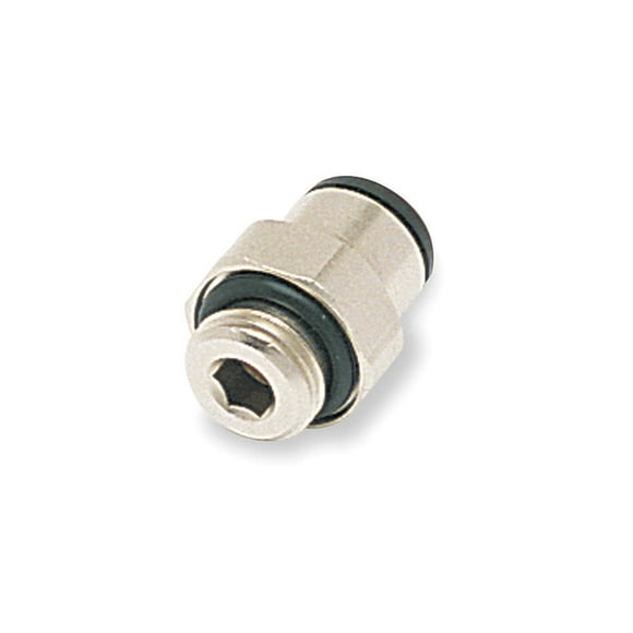 Legris 3101 06 60 6mm Tube x Male BSPP Nickel Brass Connector 10PK