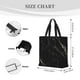 thumbnail image 3 of Easygdp Black Marble Texture Abstract Bolsa Tote para Mujer, Bolso de Hombro para Trabajo, Playa, Viajes, Compras y Supermercado, 3 of 7