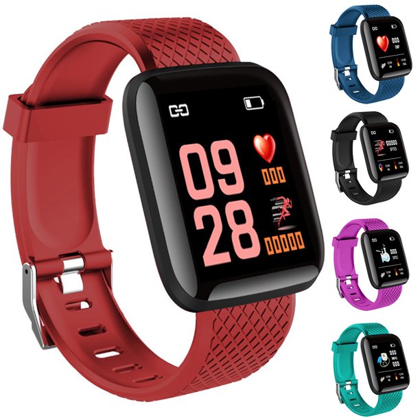 Gwong Electrónica Pantalla de 1.3 pulgadas Bluetooth Compatible con ritmo cardíaco Monitor de sueño deportivo Aptitud Aptitud Pulsera inteligente