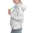 thumbnail image 2 of Haiem Watercolor Wildflower for Men's Fashion Hoodies & Sweatshirts with Kangaroo Pocket,Hooded Sweatshirt with Eye-catching Drawstrings-Small, 2 of 7