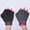Gray, variant on 1 Pair Swimming Resistance Gloves - Webbed Gloves for Water Aerobics, Aquatic Fitness, and Swim Training -  Gray S