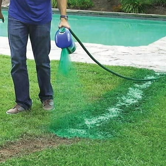 Hydro Mousse Liquid Lawn System – Grass Seed Spray Kit for Spot Repair & Full Lawn Seeding – Easy-to-Use Lawn Patch Solution for All Grass Types