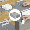 thumbnail image 5 of SpaceAid 4 Pack Sheet Organizers and Storage, Queen & King Size, Gray, Fabric, 5 of 6