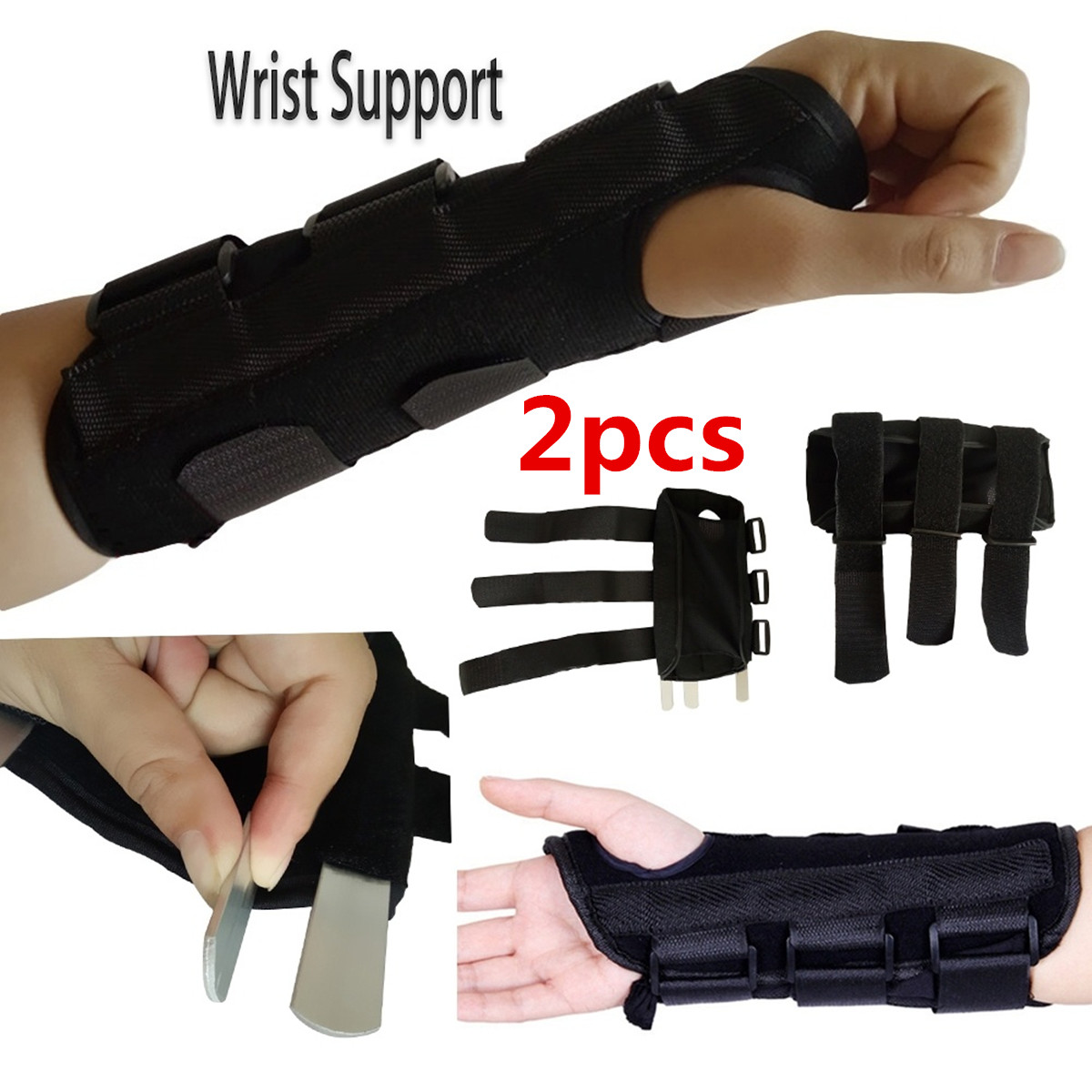 1Pcs Carpal Tunnel Wrist Support Brace Support Pads Sprain Forearm