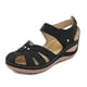 thumbnail image 2 of Sandalias de punta redonda con hueco en el tobillo cómodas para mujer y niña, zapatos de suela blanda Wmkox8yii nm1894, 2 of 6